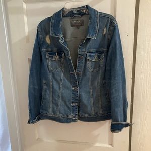 Blue Jean jacket by Torrid.  In excellent shape.